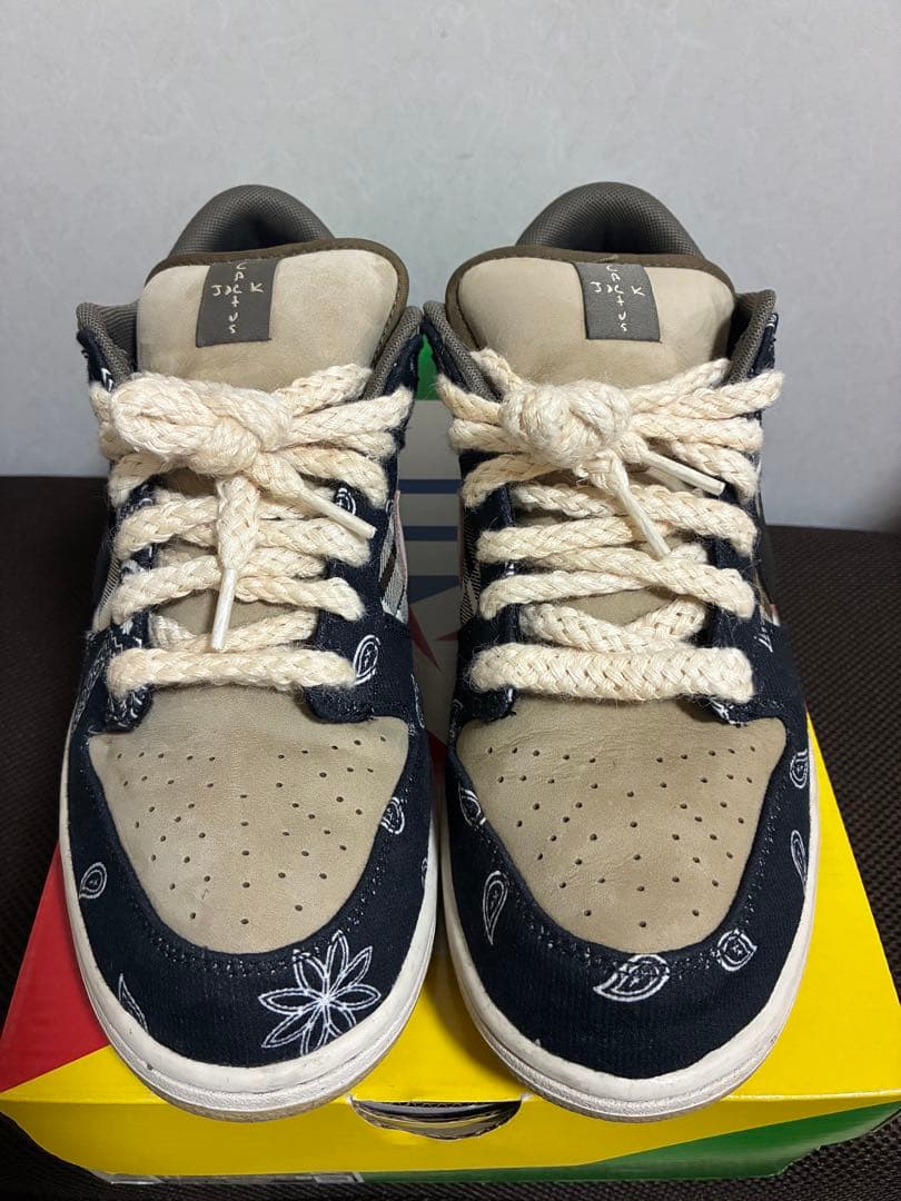 Travis Scott × Nike SB Dunk Low 27.5cm