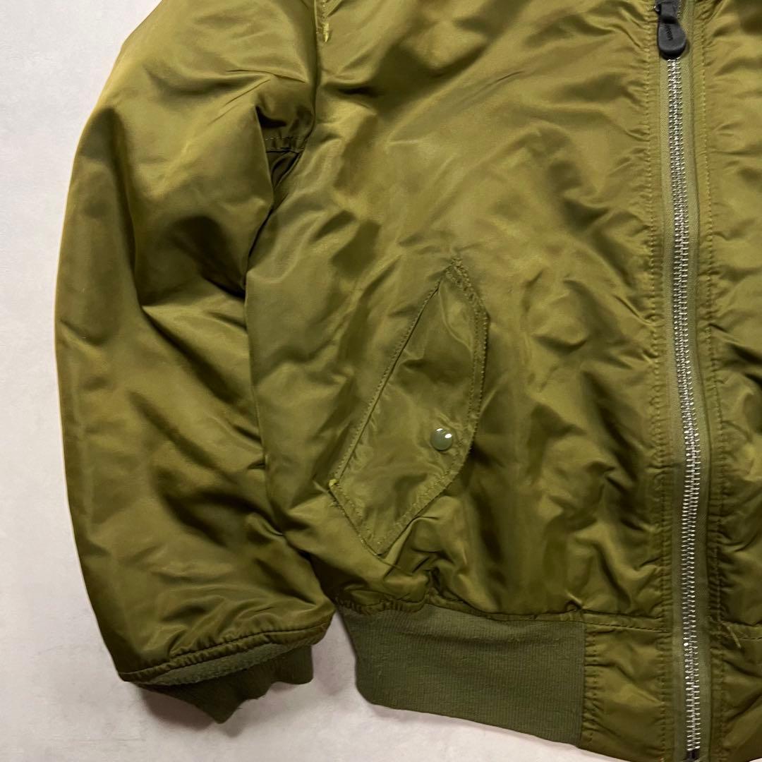 90s アルファインダストリーズ MA-1 usa カーキオリーブ 80s L - メルカリ