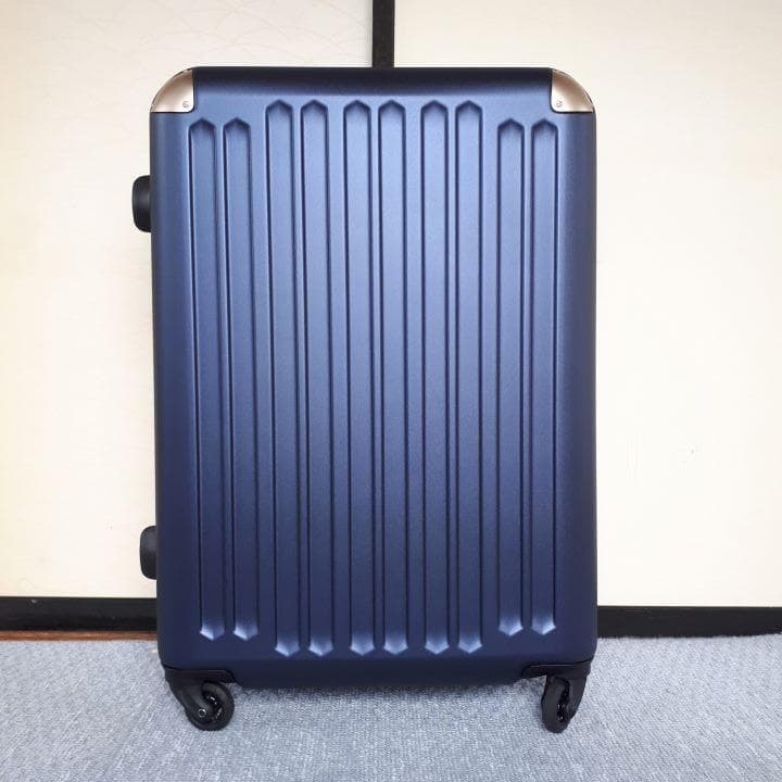 【未使用】スーツケース Mサイズ フレームタイプ 64L 4.3kg プラスワン