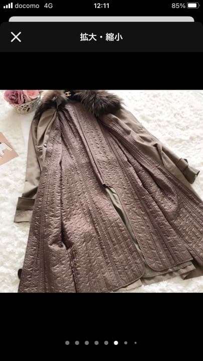 キ*ケ様 Leilian ♡ 大きいサイズファー ライナー付きトレンチコート