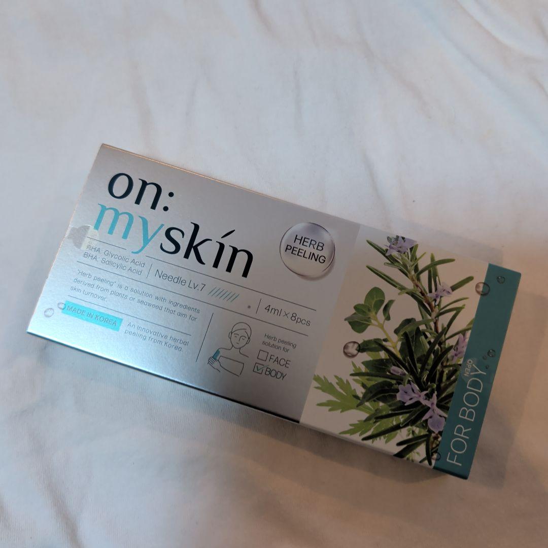 新品未開封】on: myskin HERB PEELING ボディ用 - メルカリ