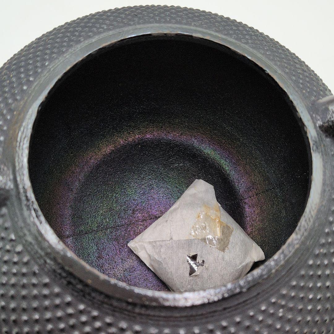 bM159T 南部鉄器 南部鉄瓶 鍋元 算玉アラレ 1.5L 鉄瓶