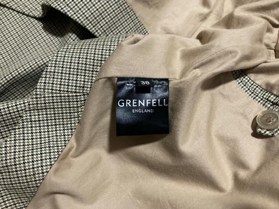 期間限定割引】グレンフェル CAMPBELL バルカラーコート サイズ38