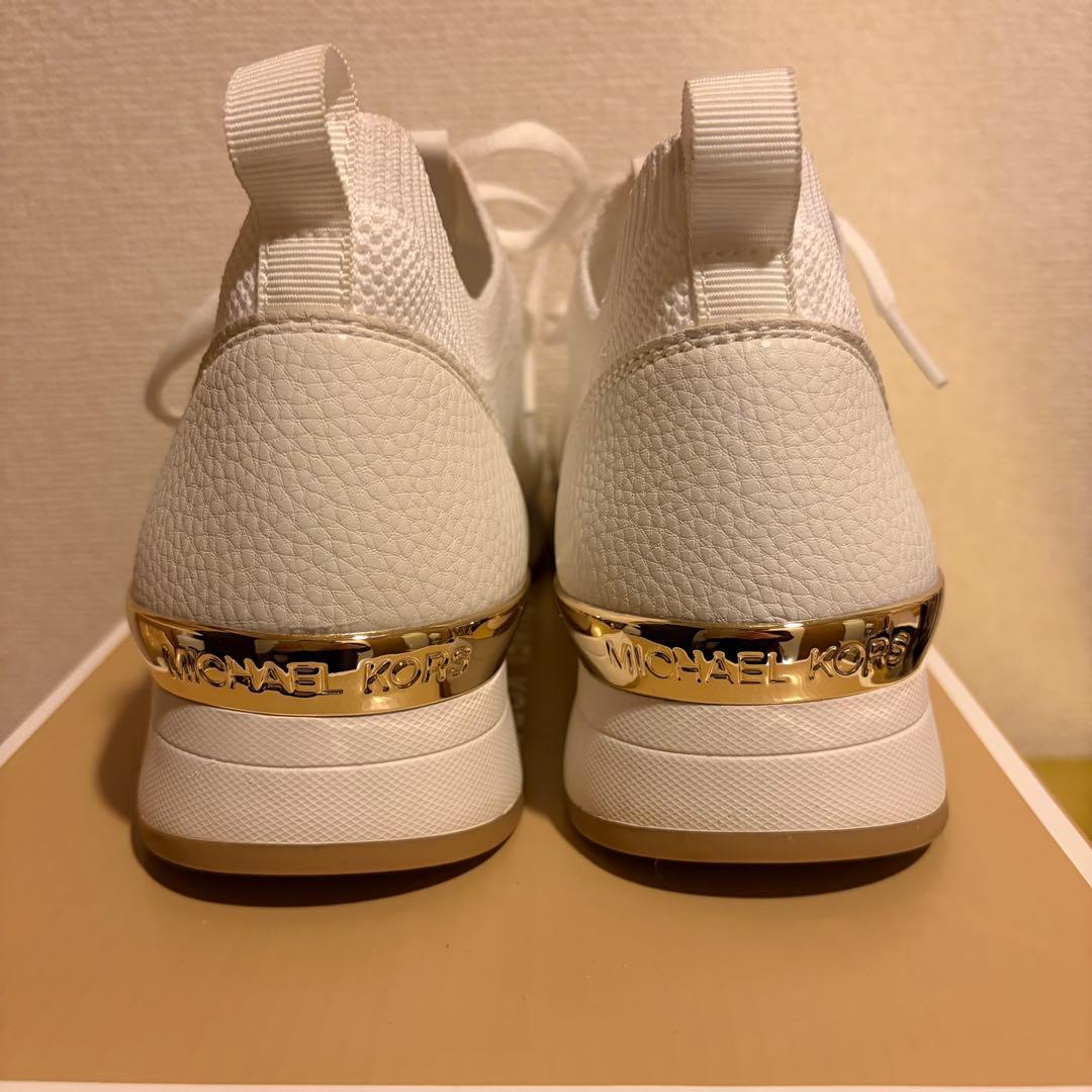 MICHAEL KORS スニーカー US 7.5M ホワイト美品
