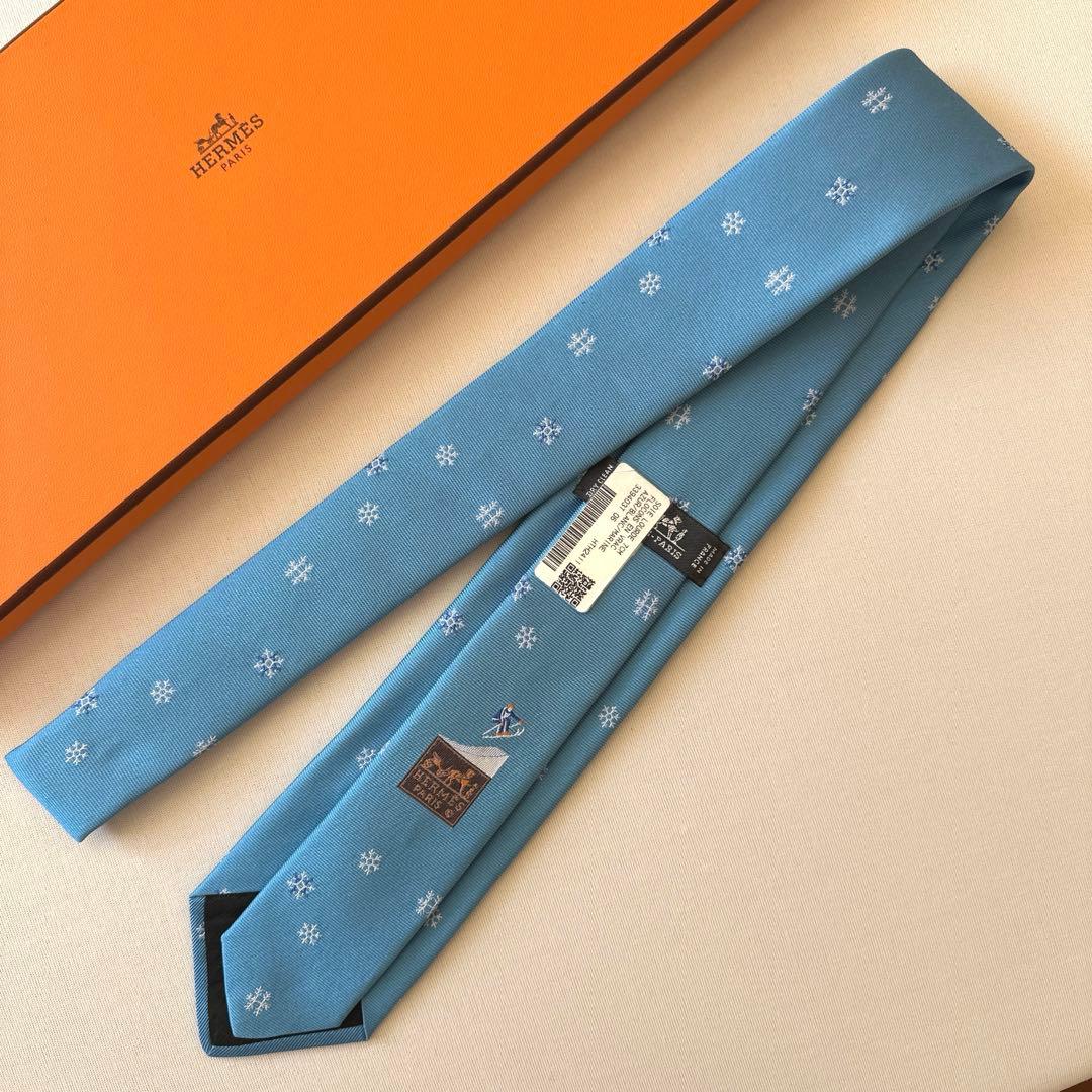 エルメス ネクタイ 《フロコン・アン・ヴラック》 新品 未使用