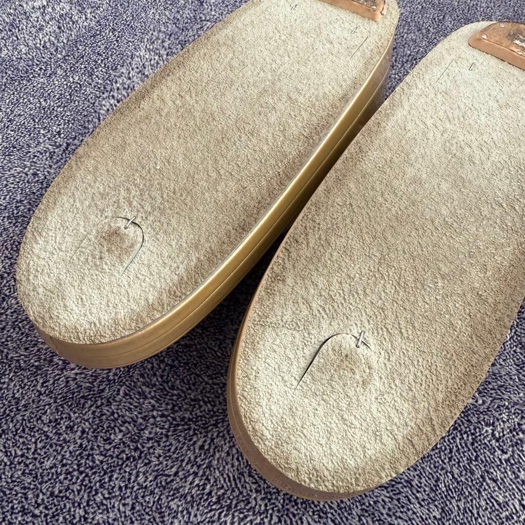 《最終値下げ》草履バッグセット 染め生地使用 LLサイズ