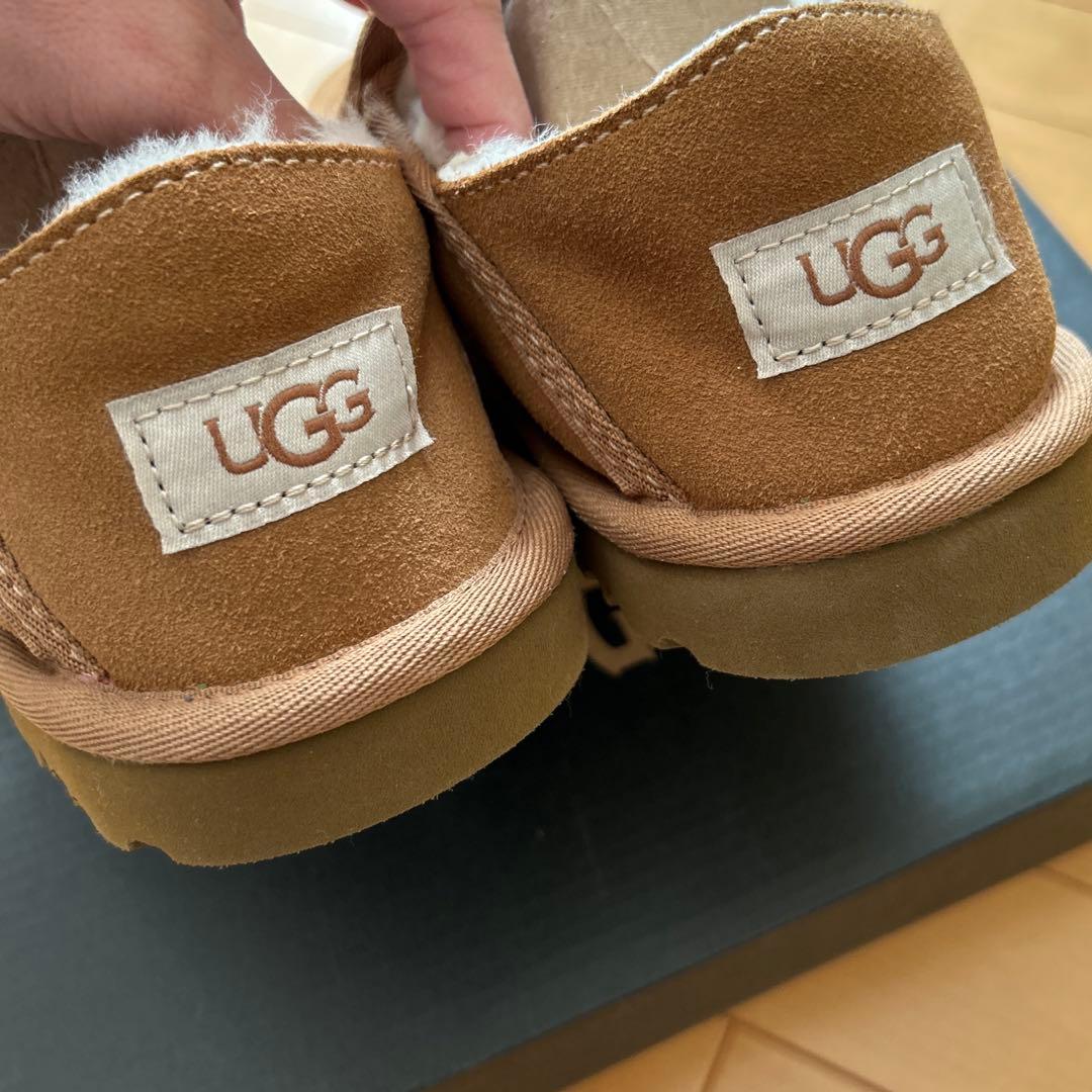 最終値下げ アグ ケントン ブーツ スリッポン ブラウン - メルカリ