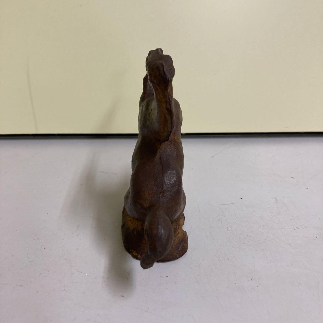 E-4馬 跳ね馬 銅製 置物 装飾 美術 金属工芸 工芸品 飾り 小物 雑貨