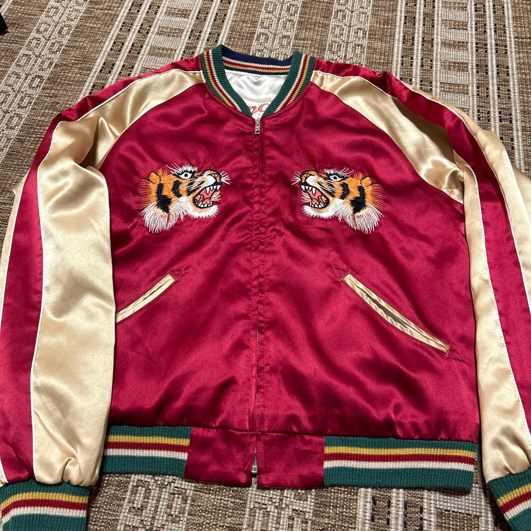 専用☆激レア☆東洋エンタープライズ スカジャン 鷹&沖縄MAP柄