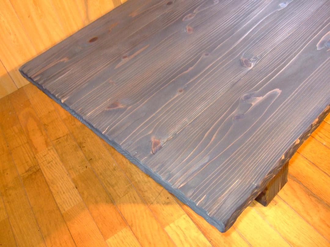 ○こだわり製作！大型のデザイナーズテーブル - メルカリ