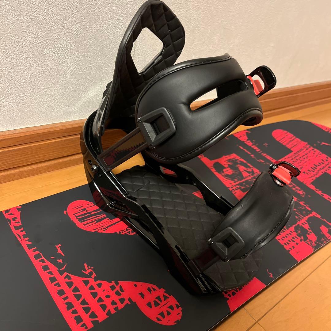 SIMS スノーボード板 150cm バインディング セット 美品 - メルカリ