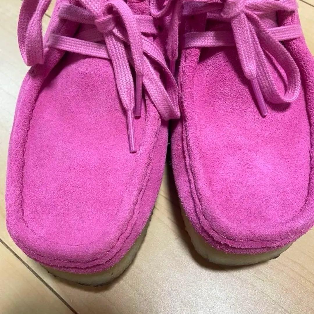 M*O様 Clarks ピンク ワラビー　23.5cm