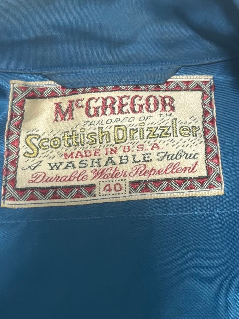 McGREGOR CONMATICジップ 60〜70s USA製