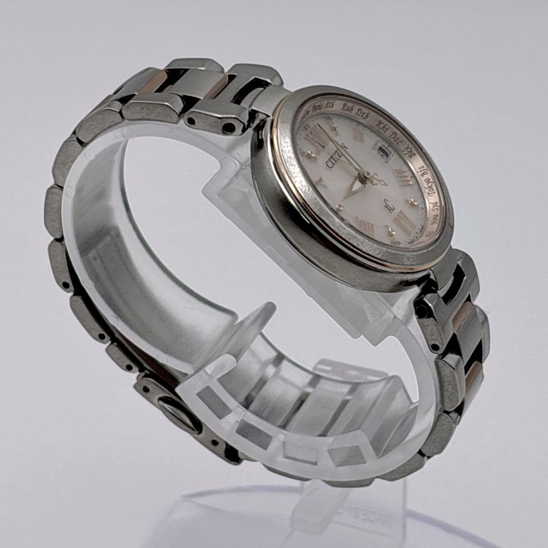 美品 CITIZEN xC H240 ピンク 文字盤 ハッピーフライト 稼動品 - メルカリ