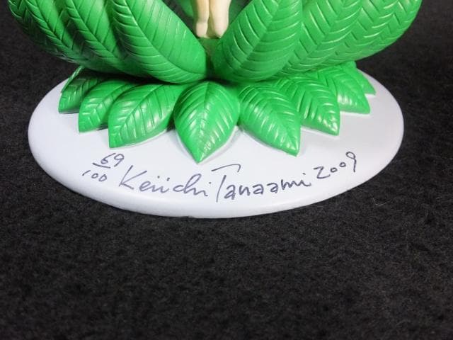 現代美術 田名網敬一 直筆サイン『KANNON観音菩薩像』立体ペイント