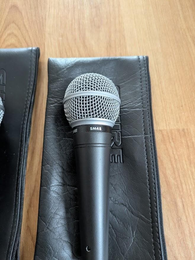 ＊お値下げ不可　SHURE SM48（スイッチなし） 3本セット