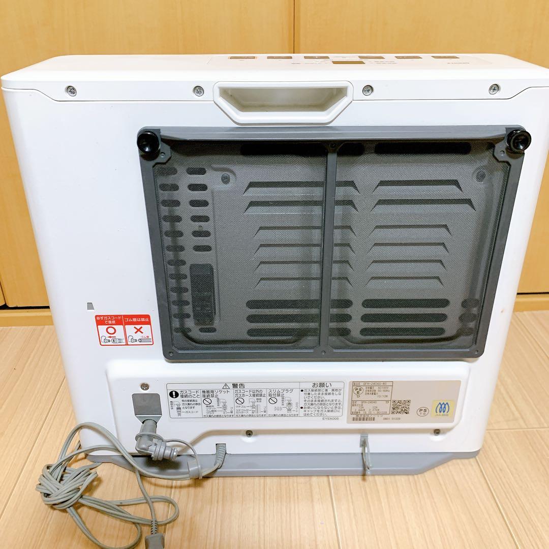 良品☆ノーリツ 都市ガスファンヒーター GFH-2404S 木造7畳/鉄筋9畳