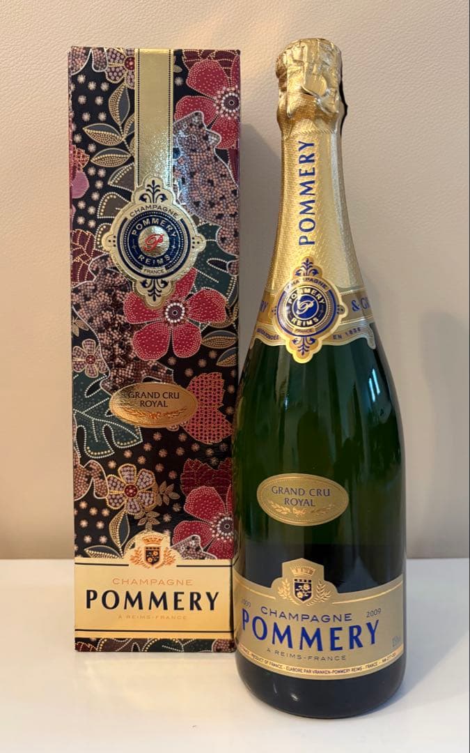 【ポメリー シャンパーニュ】グラン クリュロ ワイヤル YOSHIKI×仏名門メゾンPOMMERYのシャンパーニュ 初回ロット1万本が瞬殺