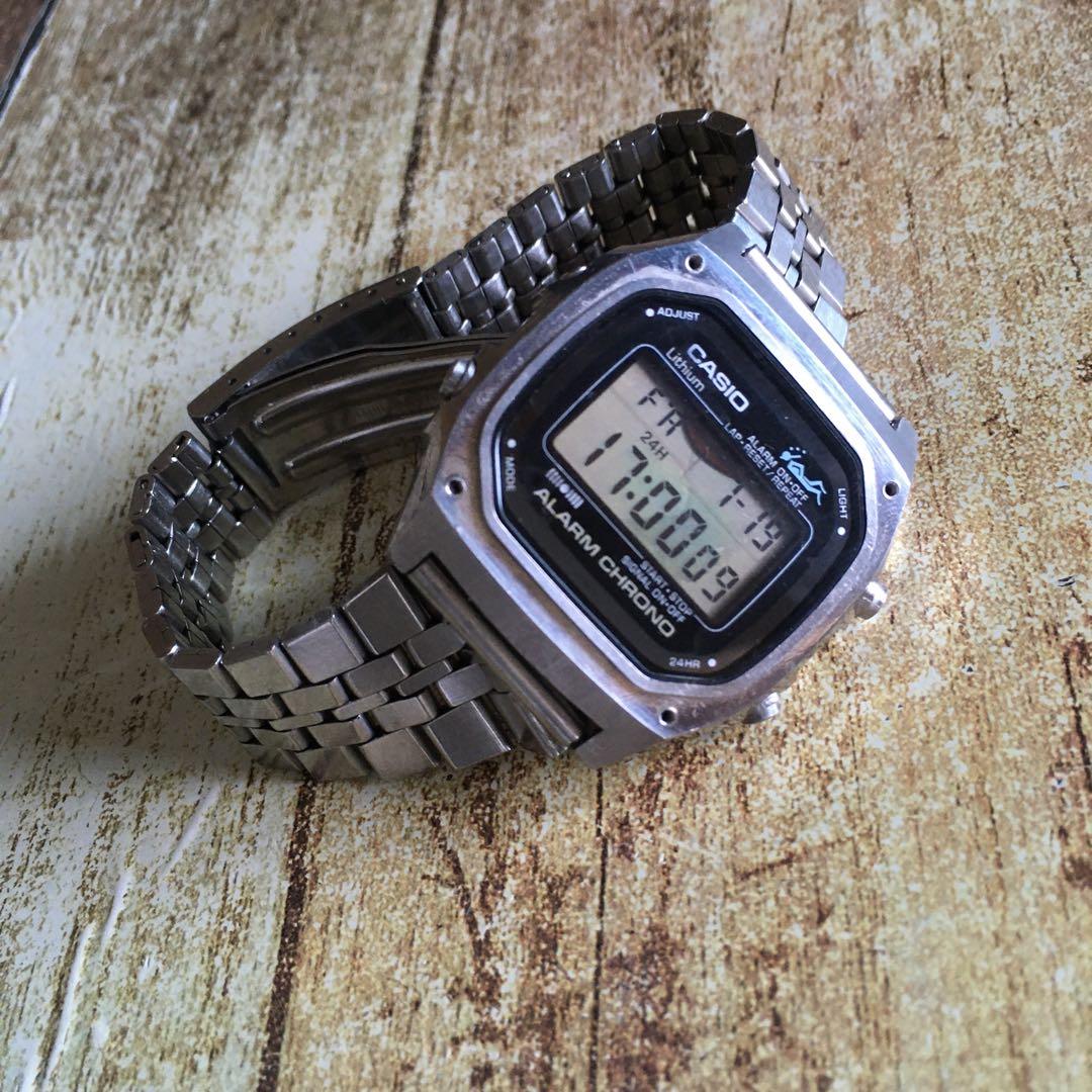 激レア◇中古動品◇DW-1000◇カシオ リチウム アラームクロノ