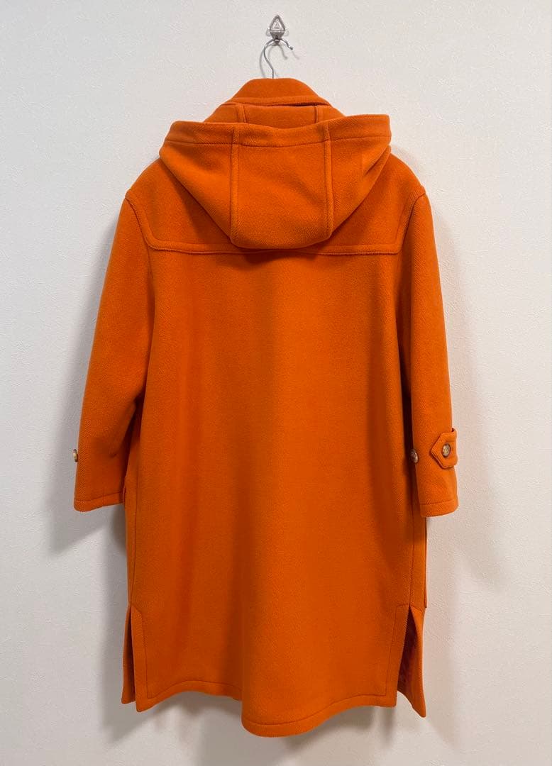 HERMES 藤原ヒロシ着用 ヴィンテージ ダッフルコート オレンジ（廃盤