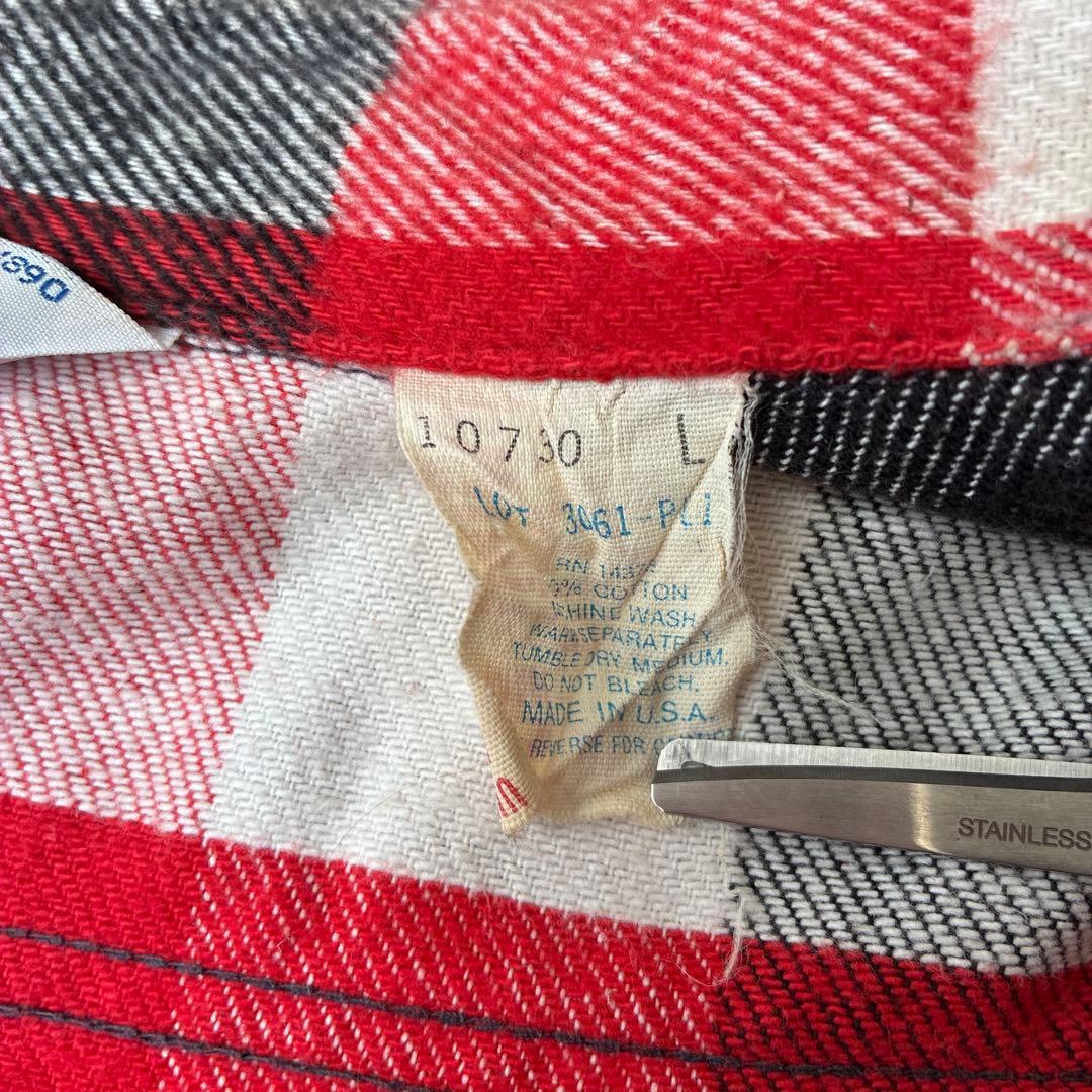 \"80s\"FIVE BROTHER ヘビーネルシャツ