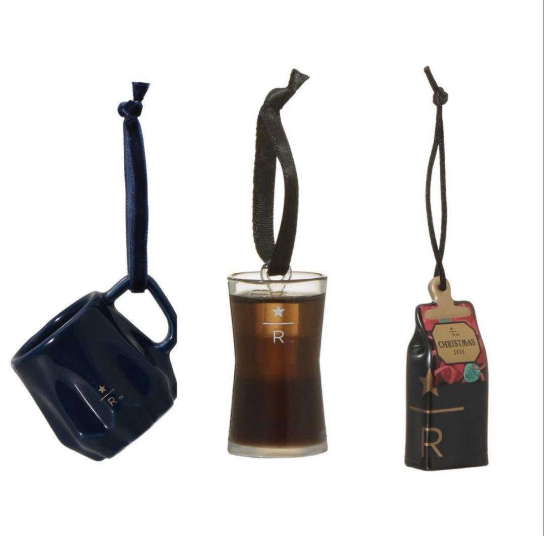 スターバックスリザーブ ロースタリー2025ホリデーオーナメント3個 スターバックス ロースタリー ホリデー2024 オーナメント 3個セット