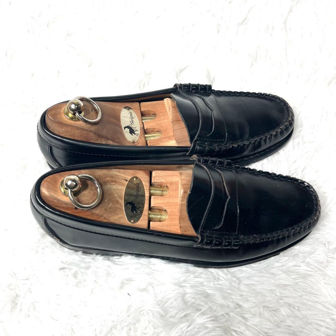 【良品】 G.H.BASS ローファー 25.5cm ウィージャンズ 本革