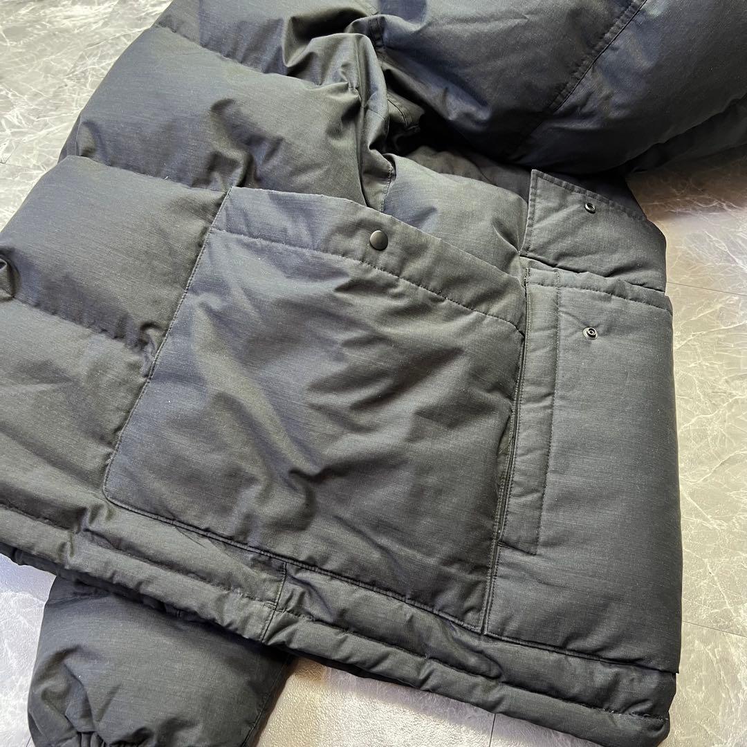 スノーピーク 焚き火スペック ダウンジャケット L 黒 アノラック down