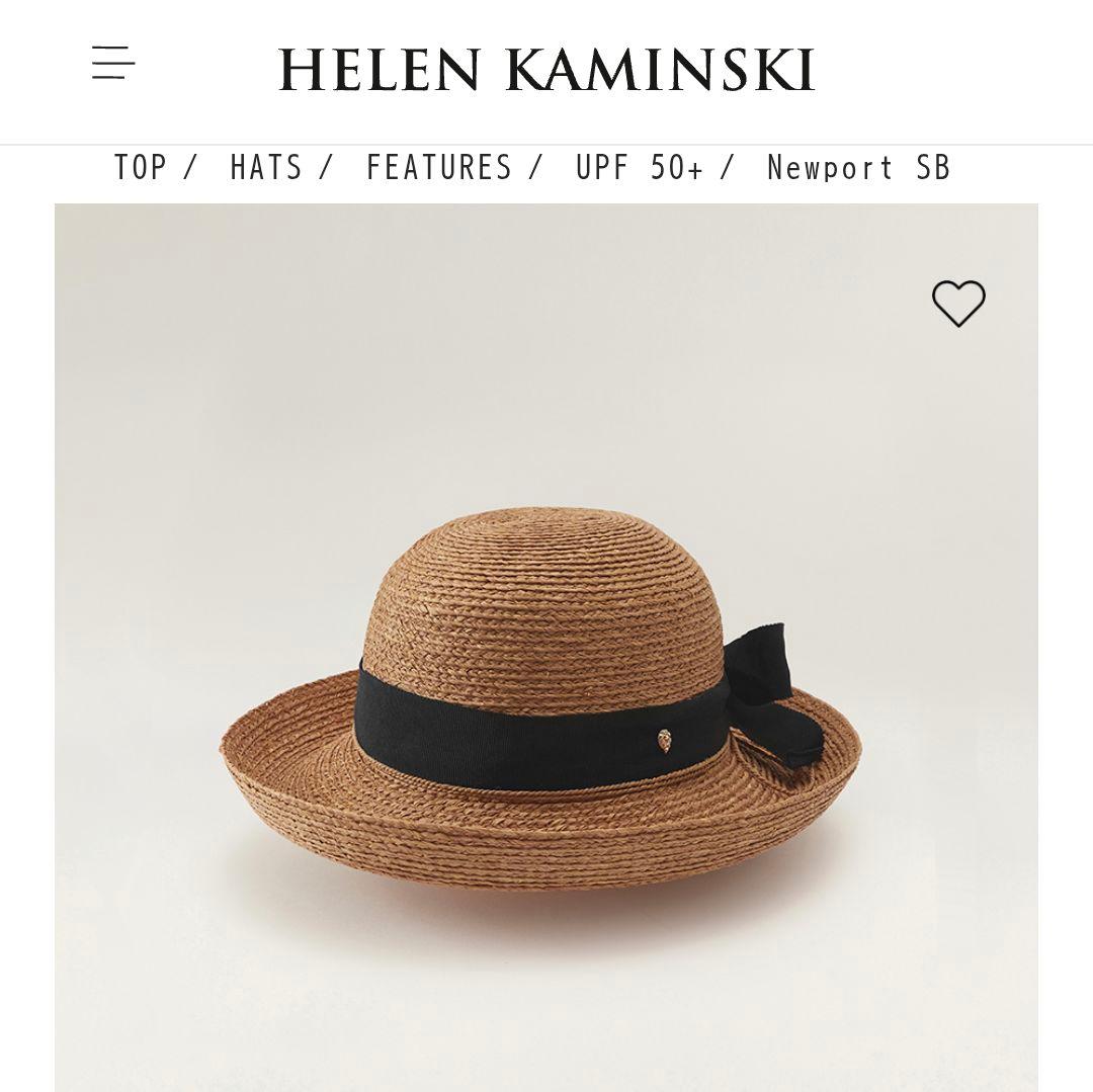 美品】HELEN KAMINSKI Newport SB ラフィア ハット - メルカリ