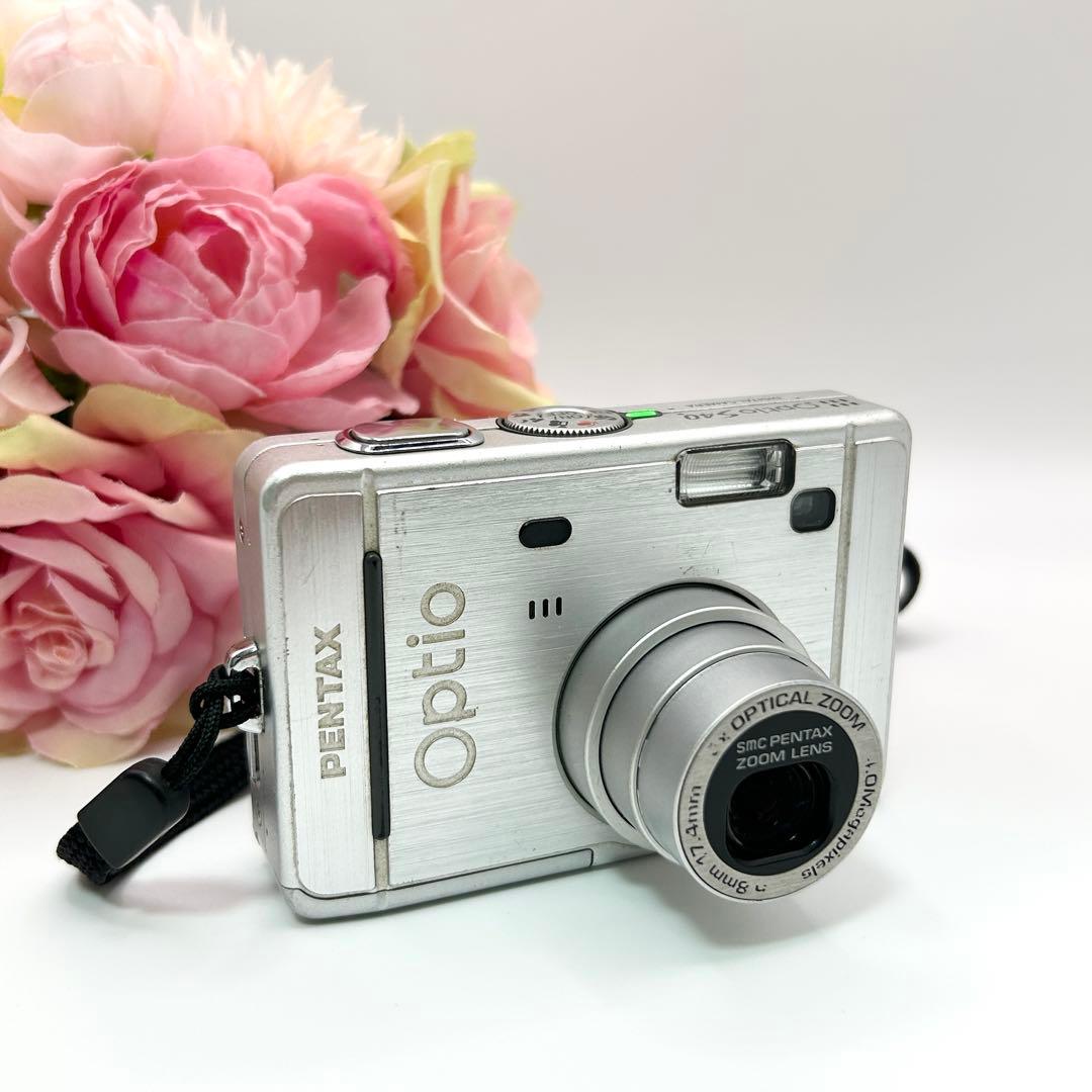 動作品 PENTAX OPTIO s40 デジタルカメラ 乾電池駆動 - メルカリ
