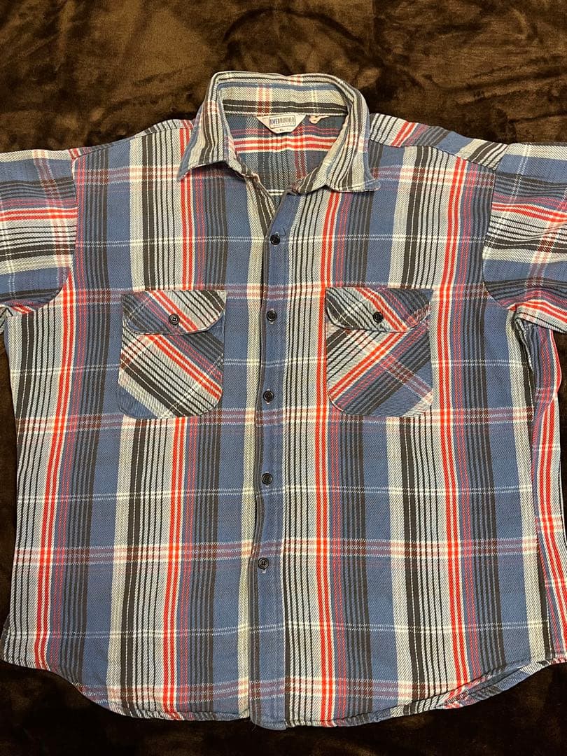 FIVE BROTHER ネルシャツ 80s USA製 xl チェック 好配色 - メルカリ