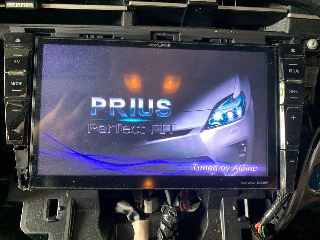 30 プリウス ALPINE EX009V 9インチ SDナビ カーナビ トヨタ ZVW 30 プリウス アルパイン ALPINE EX009V 9インチ SDナビ