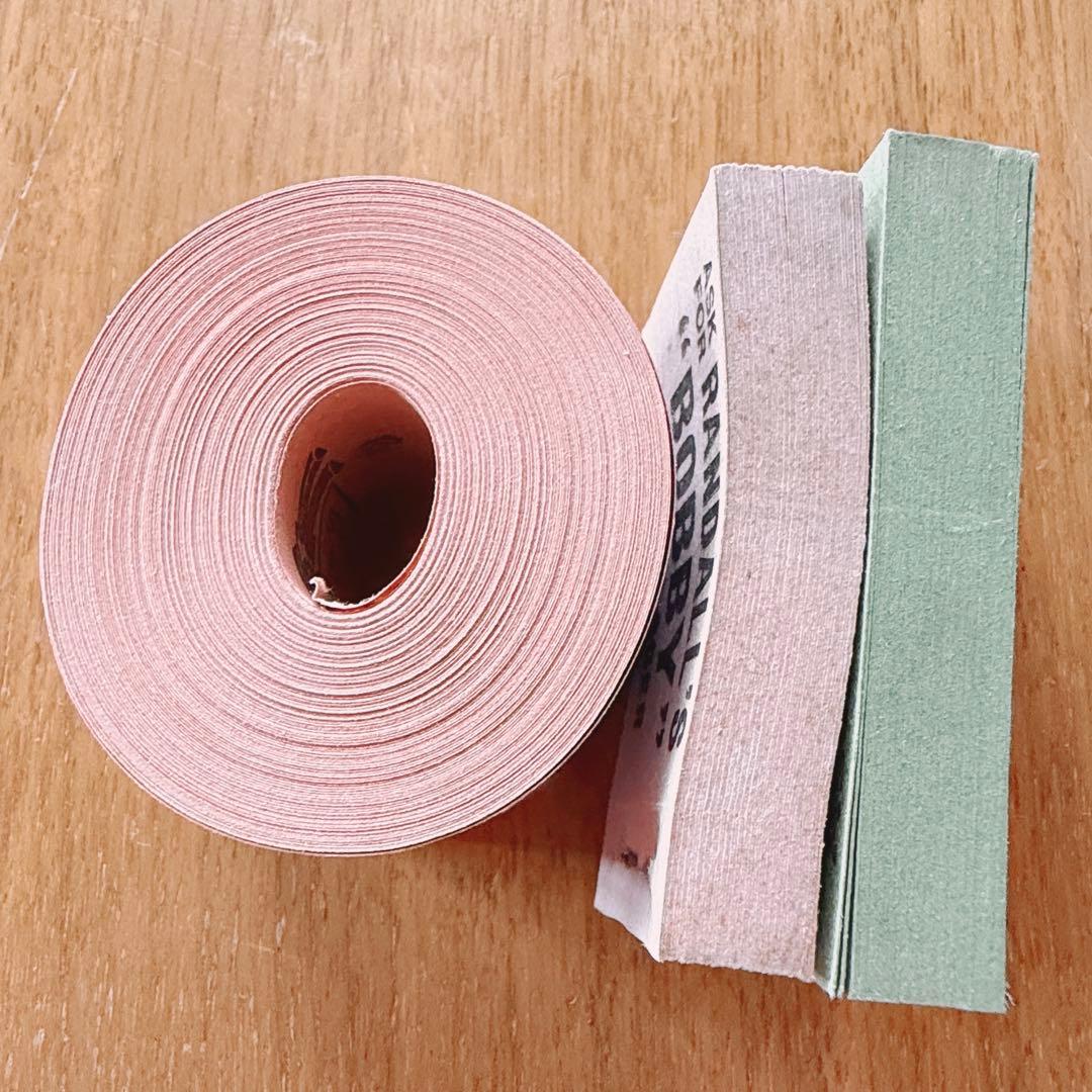 海外チケット ロールチケット 3種 ジャンクジャーナル コラージュ素材