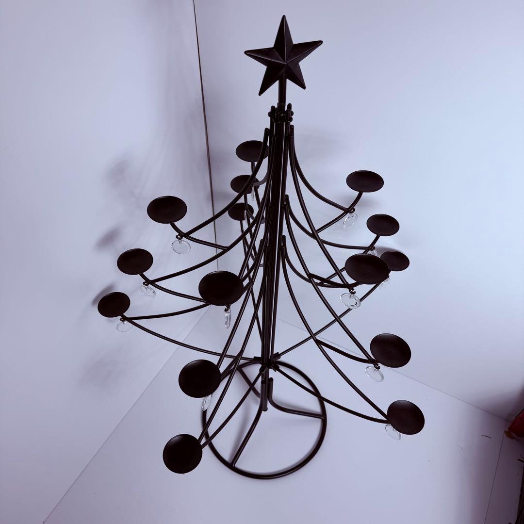 イデー アンティーク アイアンツリー クリスマスツリー オブジェ