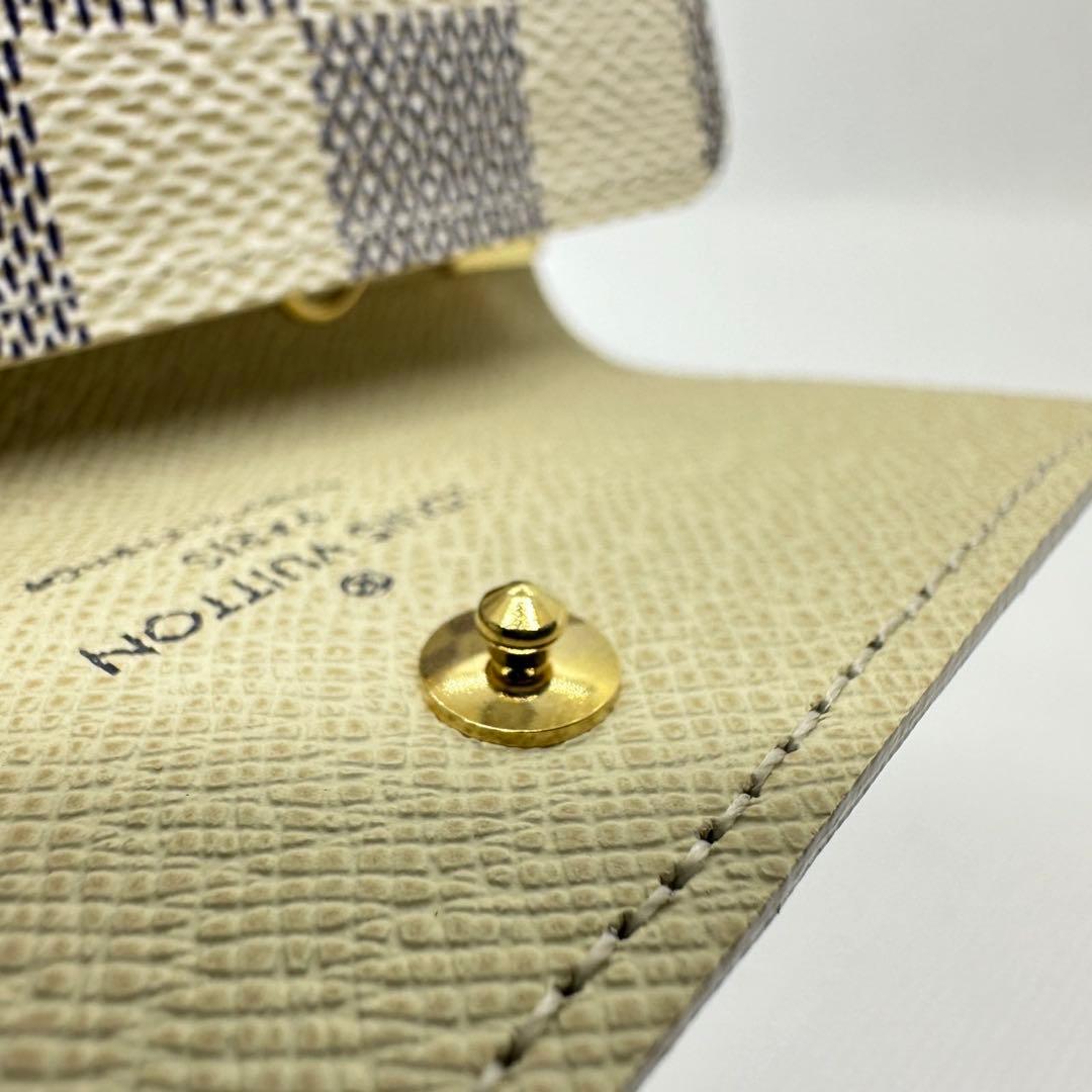 《未使用品》 ルイヴィトン ダミエ アズール ミュルティクレ4 キーケース