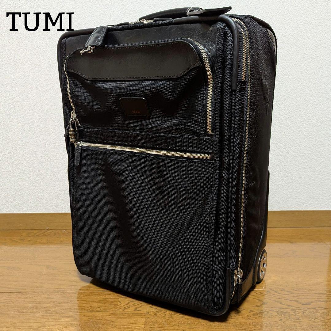 良品◎TUMI キャリーケース 24021D 特大サイズ スーツケース 黒 TUMI（トゥミ） キャリーケース International Expandable 4Wheel