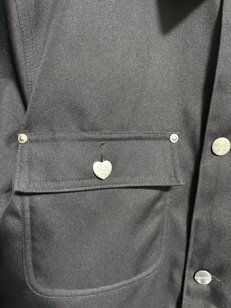 Carhartt wip 25周年 チョアコートブラックカバーオール - メルカリ