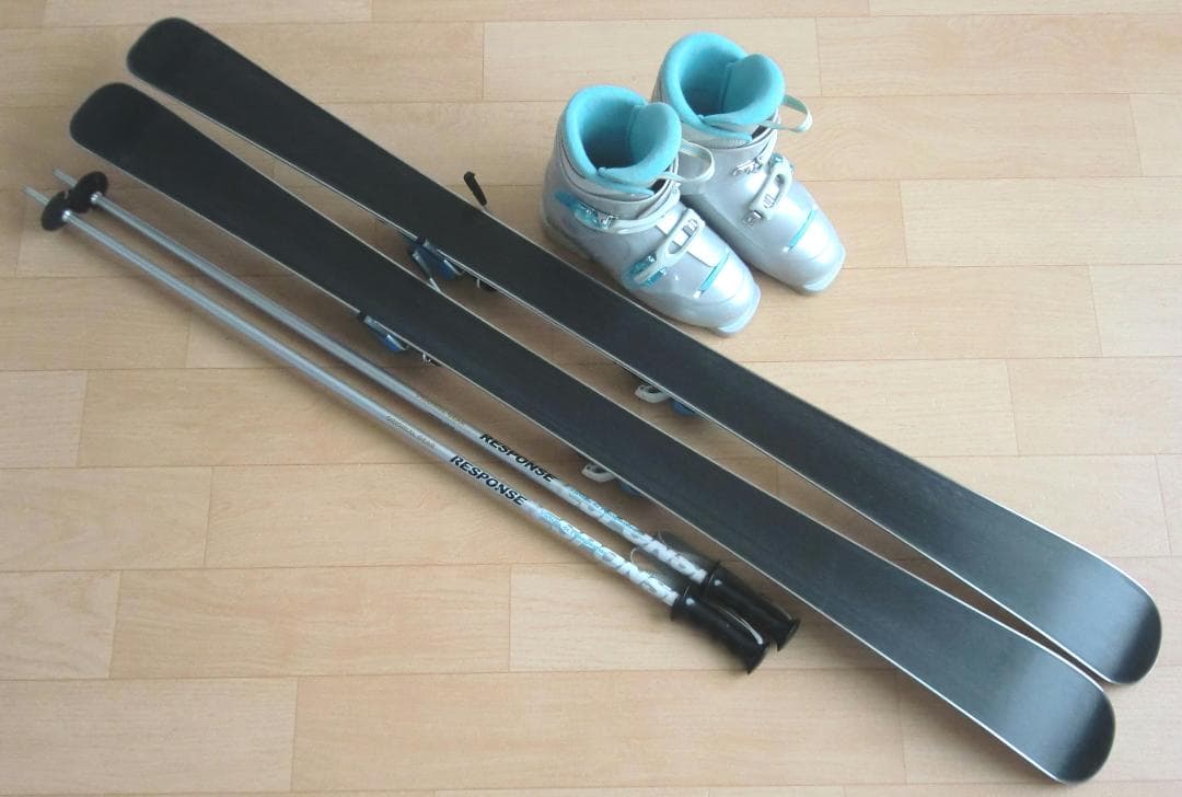 □□11月限定□送料無料□ハート□子供用スキーセット□