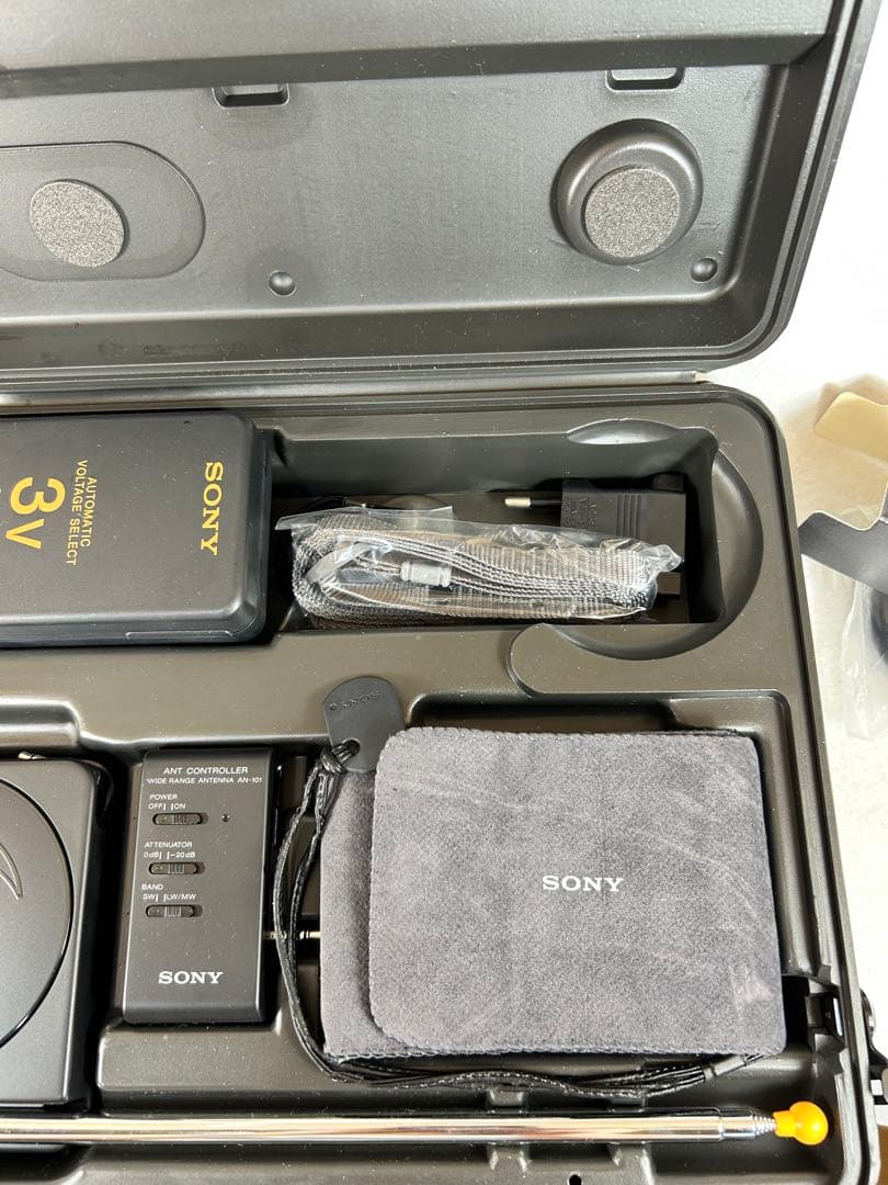 動作確認】SONY ICF-SW1S FMステレオシンセサイザーレシーバー