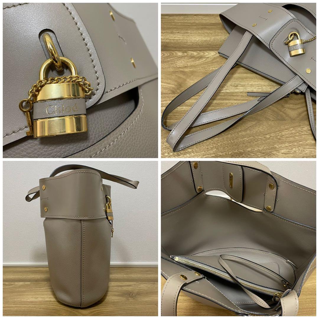 《美品》Chloe（クロエ） レザー トートバッグ　ベージュ