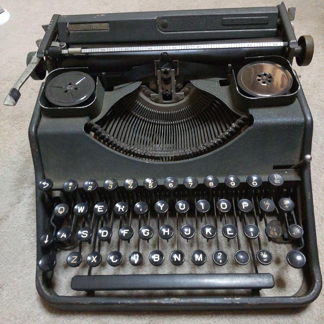 アンティーク好きな方に！ヴィンテージ HERMES タイプライター ブ