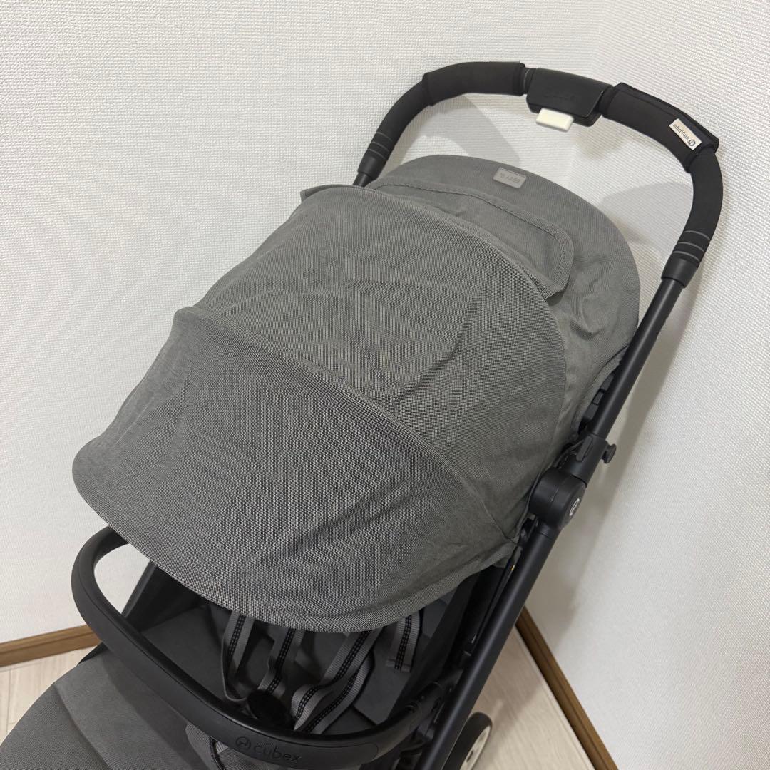 美品】cybex EEZY B2グレー カップホルダー付き