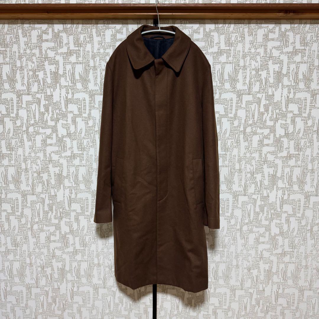 MARNI ステンカラーコート　ブラウン MARNI（マルニ） 超美品 MARNI 20SS TUMU0058QT コットン ライナー