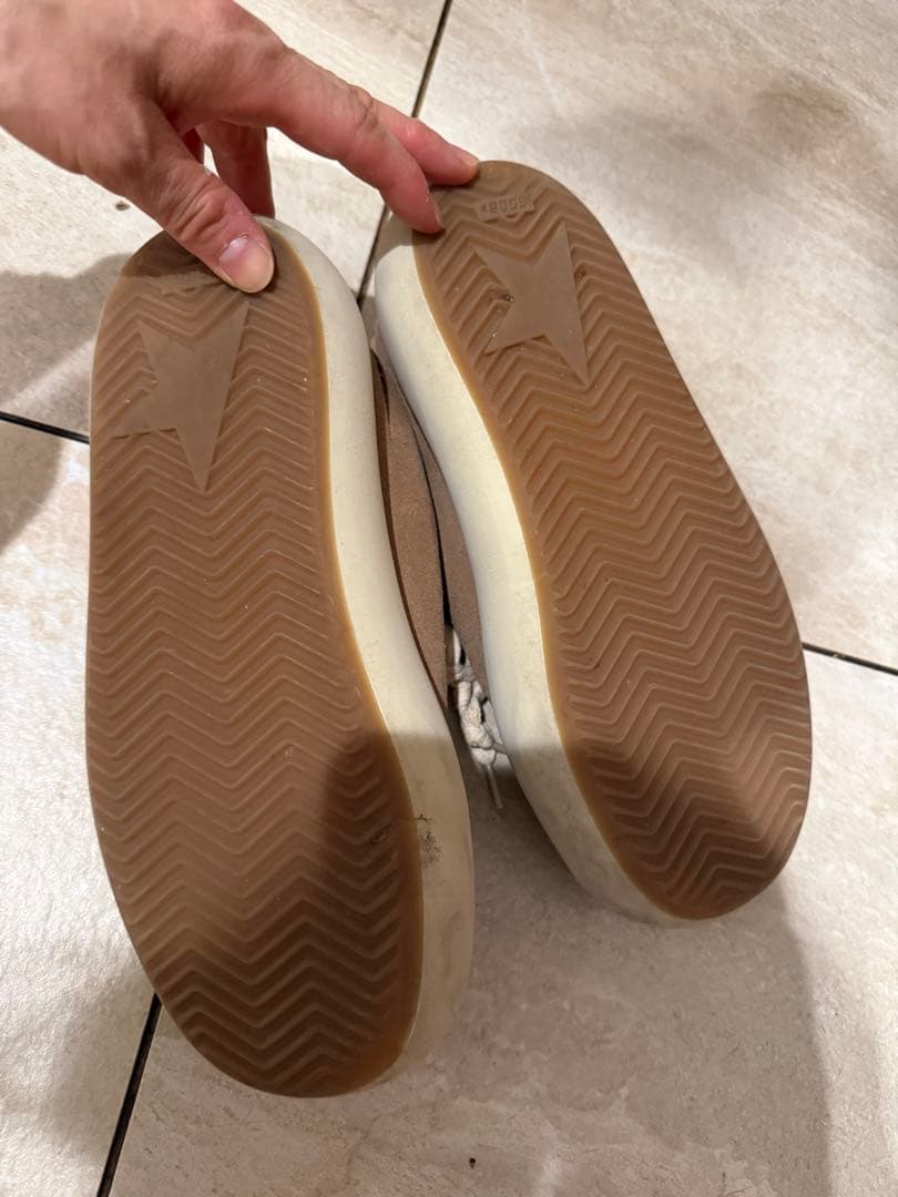 GOLDEN GOOSE ICE STAR ブラウン スニーカー - メルカリ