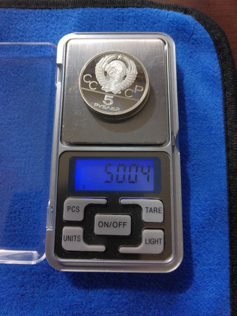 モスクワオリンピック記念銀貨 5ルーブル3枚 SV902 約50g - メルカリ