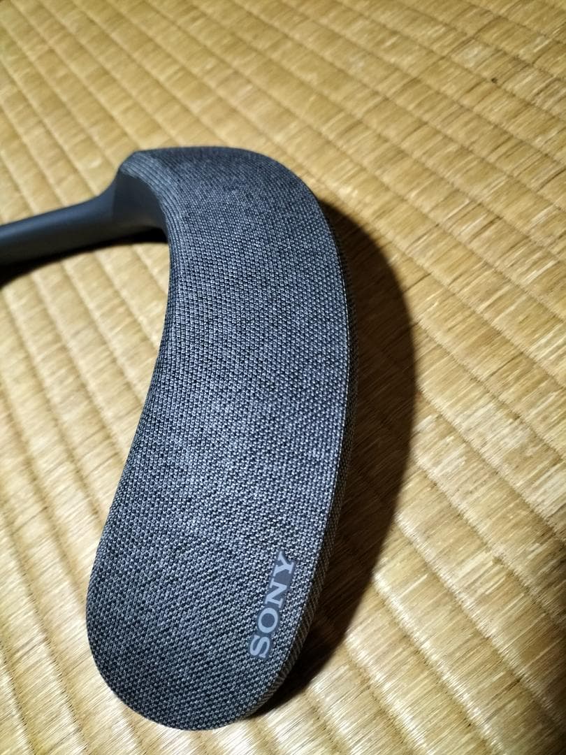 SONY ネックスピーカー グレー USBケーブル付き