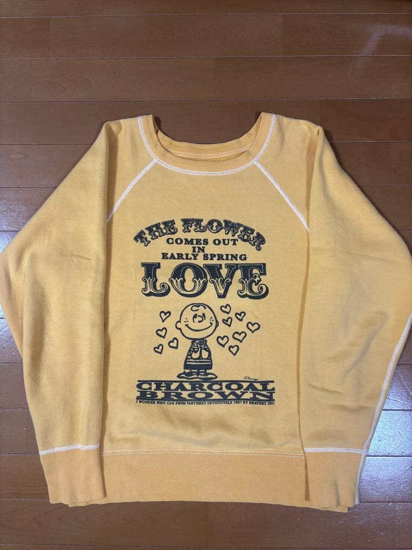 Vintage Peanuts製　 チャーリーブラウン　60sスウェット 60s vintage CHARLIE BROWN sweat チャーリーブラウン ヴィンテージ