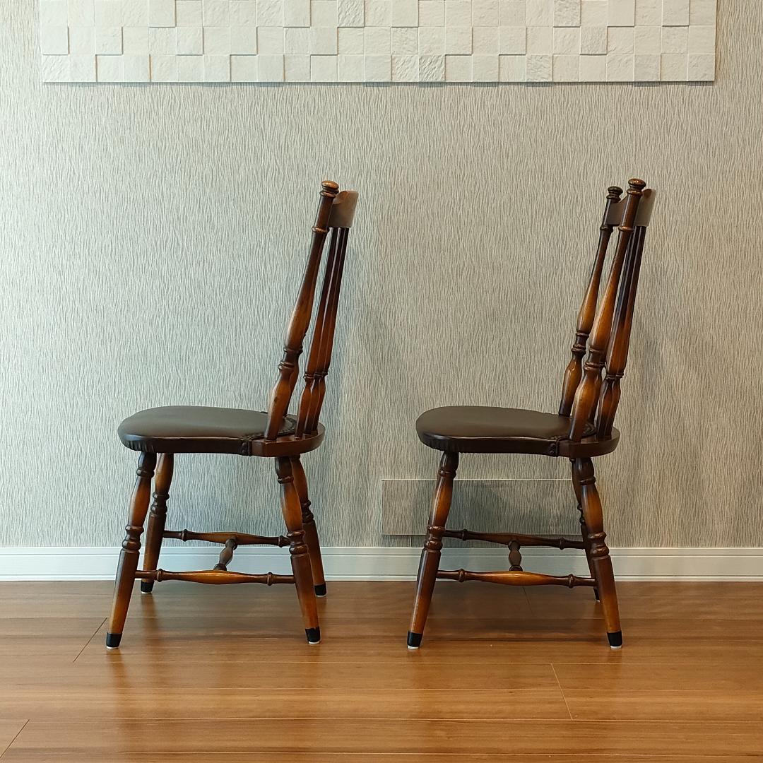 WINDS太平 チェア 2脚セット ダイニング ウィンザーチェア - メルカリ