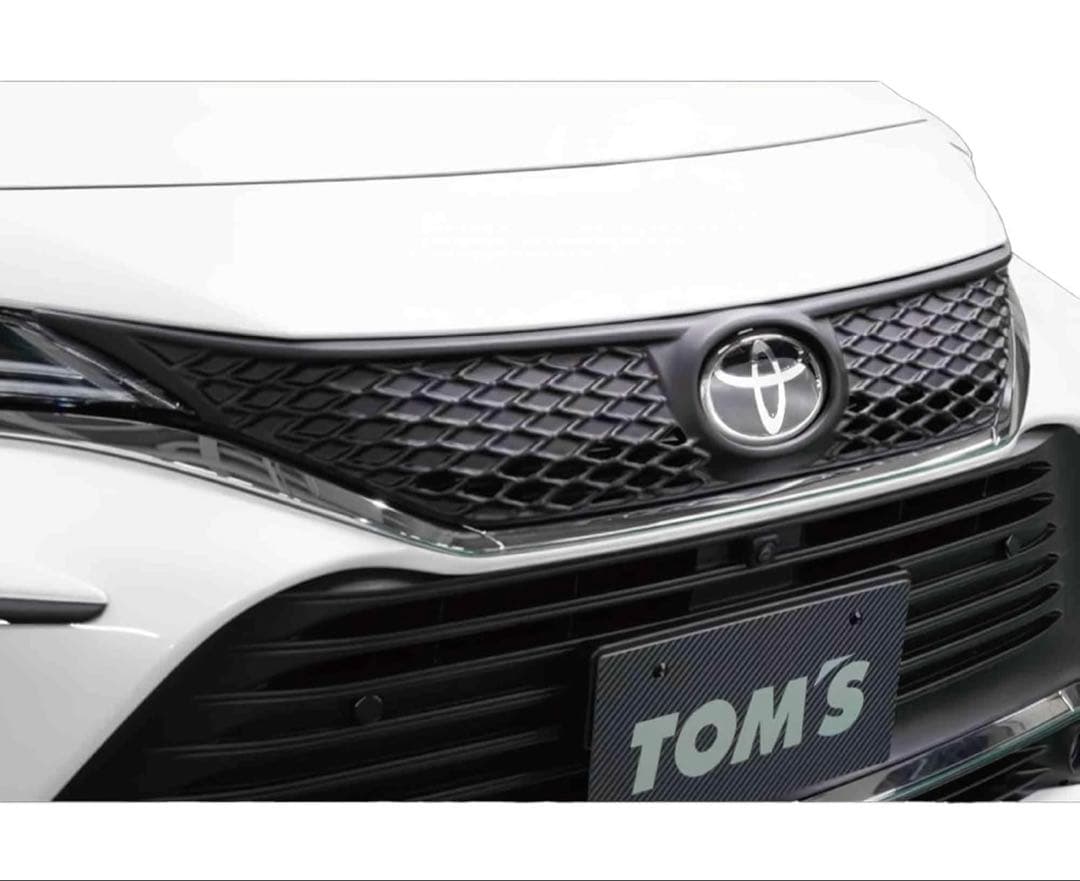 しでトムス(Tom’s) フロントグリル 80ハリアー フラットブラック TOM'S（トムス） ハリアーフロントグリル フラットブラック 車用品