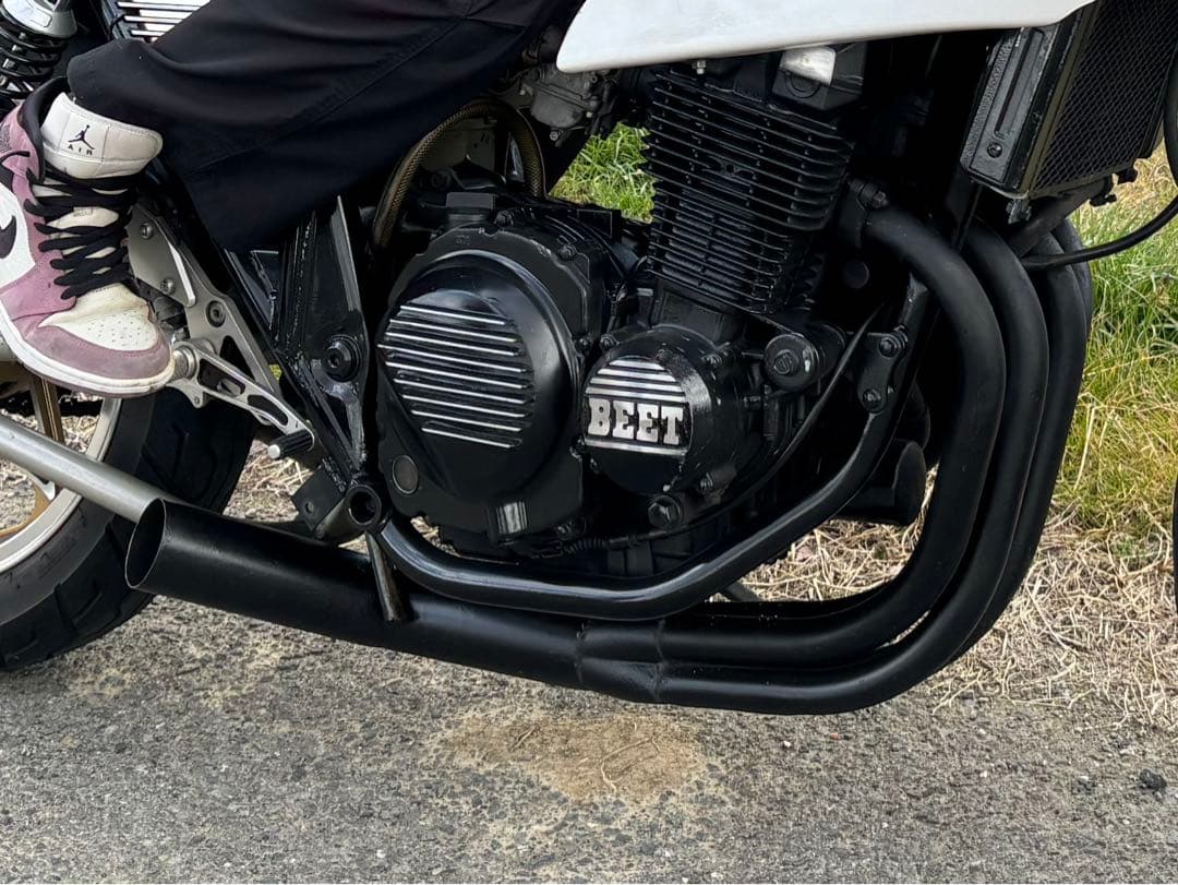 おやすみ様専用。【値下げ可能！】ZRX400 ショート管 腹下管 - メルカリ